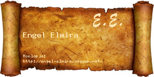 Engel Elmira névjegykártya